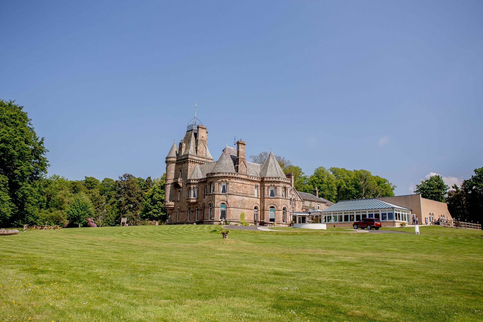 Cornhill Castle Pensionat Biggar Eksteriør billede