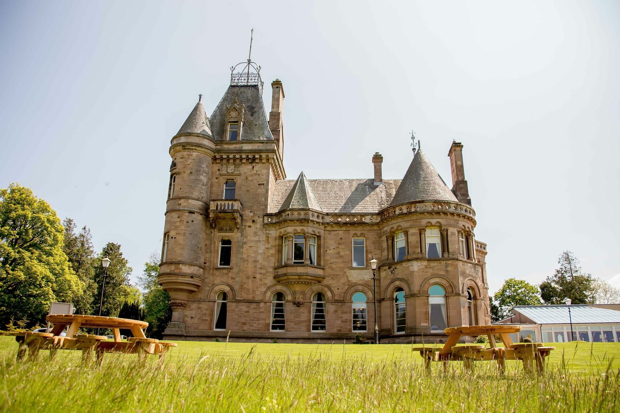 Cornhill Castle Pensionat Biggar Eksteriør billede